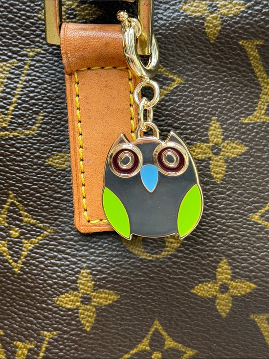 Gucci Accessories - Gucci Enamel Owl CHARM ONLY in White, Lime Green & Sky Blue. Keychain EUC